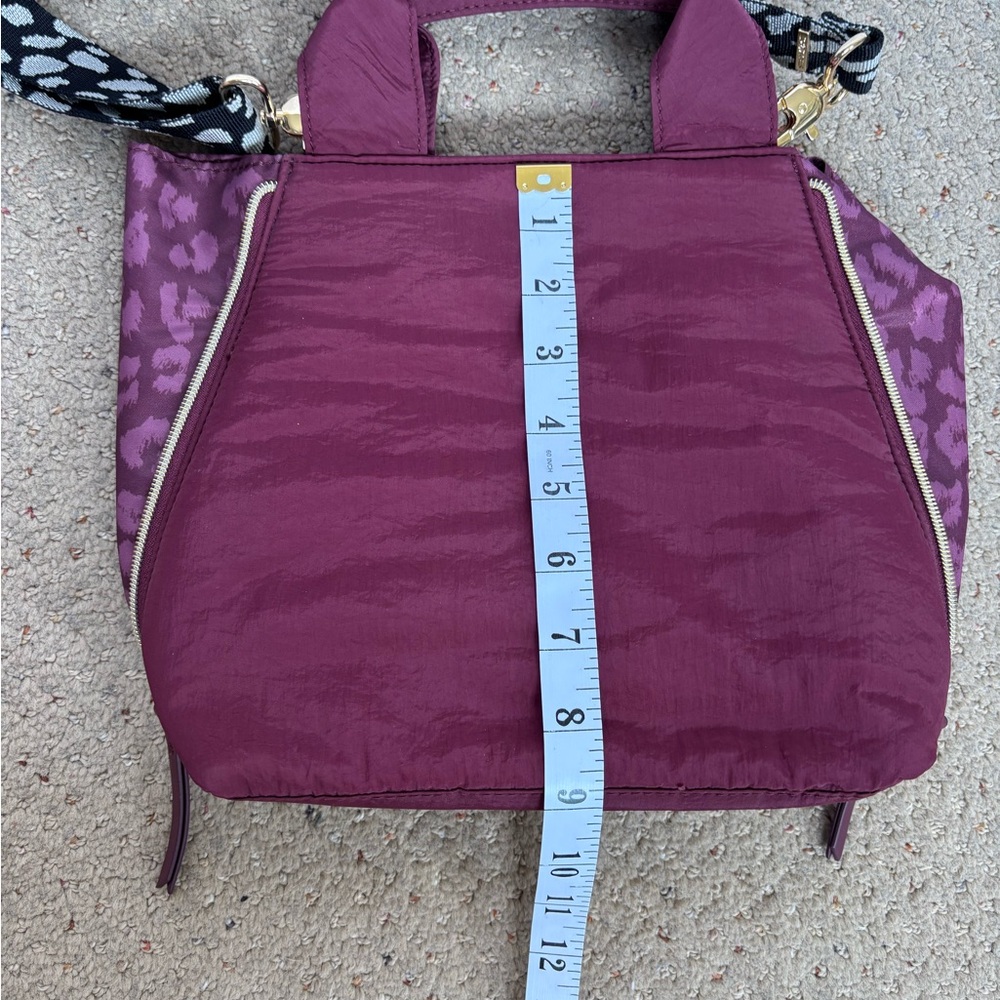 Stella & Dot Zip It Crossbody-Oxblood Burgundy - Picture 14 of 15